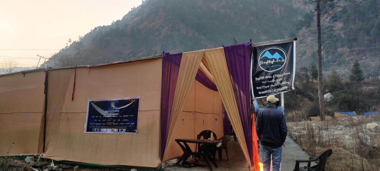 Stayhigh Camps & Cottages Kasol Esterno foto